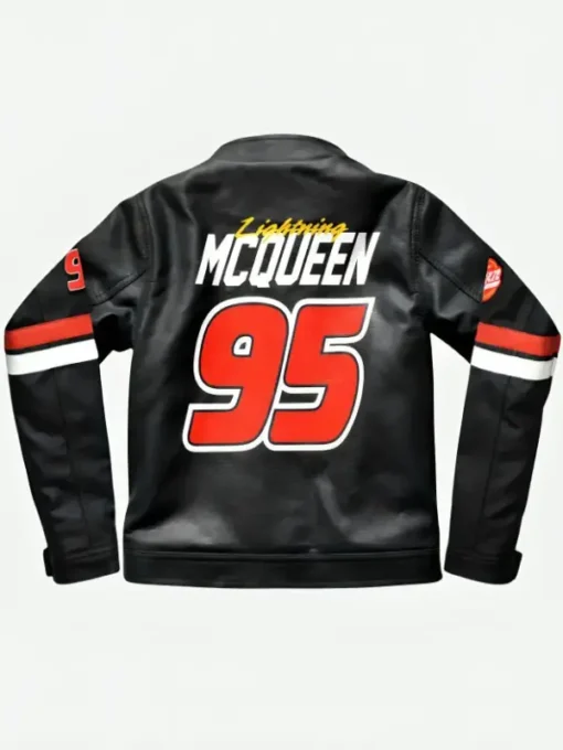 Lightning Mcqueen Racing Leather Jacket