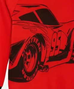 Lightning Mcqueen Red Hoodie