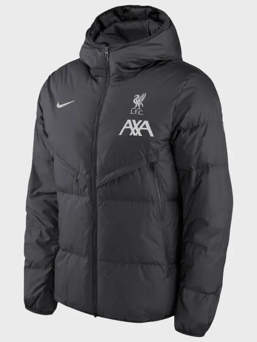 Liverpool Black Puffer Jacket