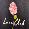 Love Club Black Hoodie