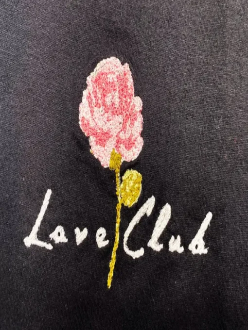 Love Club Black Hoodie