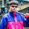 Oliver Tree Two Tone Parachute Jacket