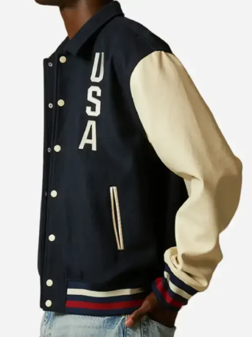 Paris Olympic 2024 Team USA Varsity Jacket