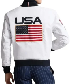 Paris Shaun Olympics White Jacket