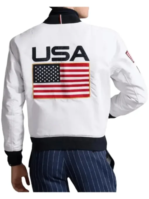 Paris Shaun Olympics White Jacket