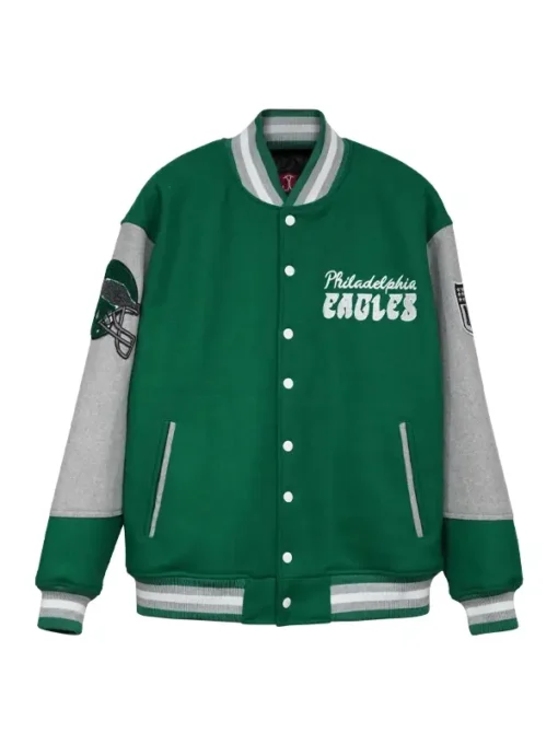 Princess Diana Philadelphia Eagles Green Jacket