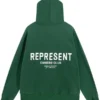 Represent Green Hoodie