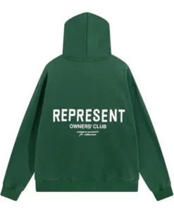Represent Green Hoodie