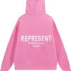 Represent Pink Hoodie