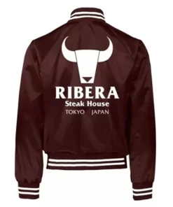 Ribera Steak House Tokyo Japan Satin Jacket