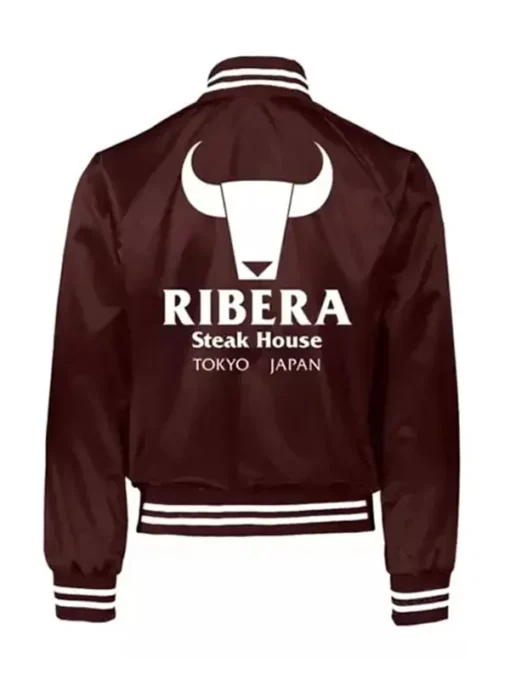 Ribera Steak House Tokyo Japan Satin Jacket