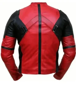 Ryan Reynolds Deadpool Red Leather Jacket