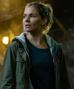 Sienna Miller Green Jacket