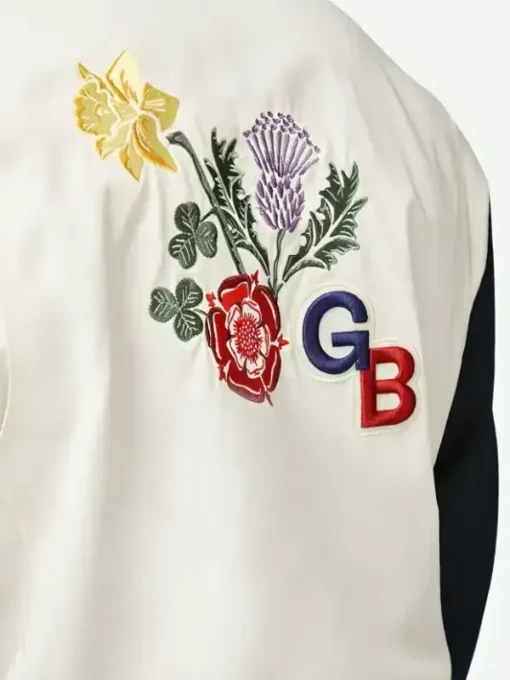 Team GB Olympics 2024 Ceremony Bomber Jacket