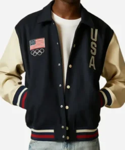 Team USA Olympic 2024 Varsity Jacket