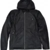 The Umbrella Academy Ben Hargreeves Black Hooded Jacket