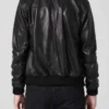 Tom Holland Black Leather Jacket