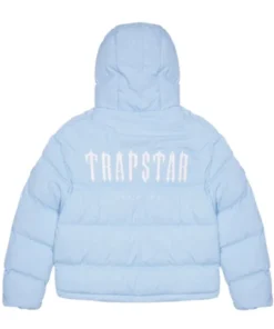 Trapstar Hooded Blue Puffer Jacket