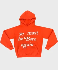 Trendy Ye Must Be Born Again Fleece Hoodie