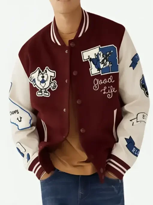 True Religion Varsity Jacket