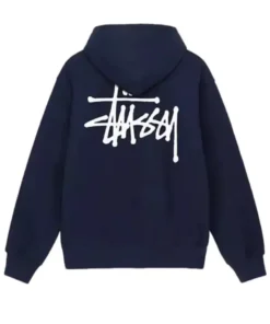 Unisex Basic Stussy Pullover Hoodie