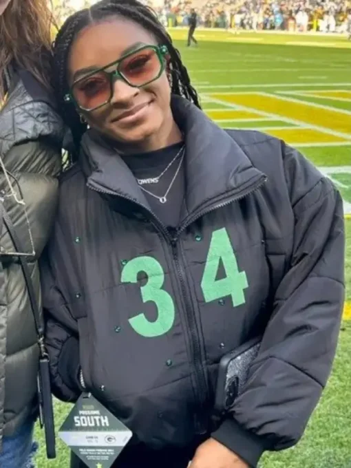 Unisex Green Bay Packers Simone Biles Jacket