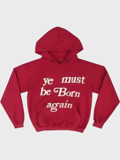 Ye Must Be Born Again Pink Hoodie