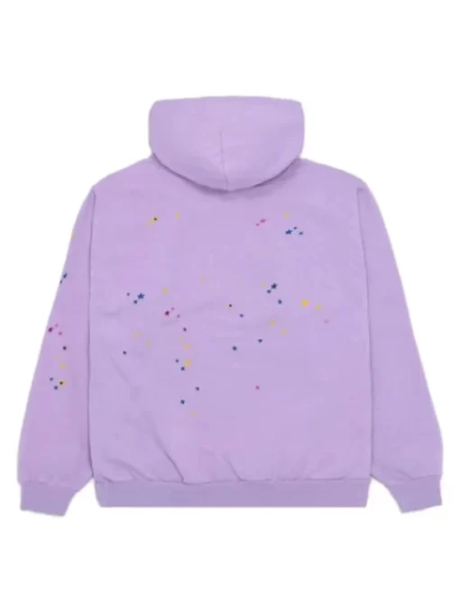 Acai Unisex Sp5der Purple Hoodie