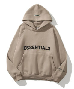 Brown Essentials Hoodie