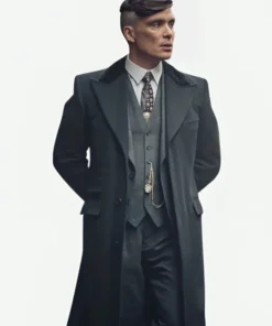 Cillian Murphy Peaky Blinders Black Trench Coat