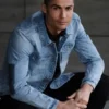 Cristiano Ronaldo Denim Jacket