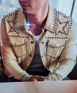 Emily In Paris Benoît Yellow Studded Jacket
