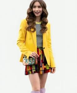 Emily In Paris Emily Cooper Yellow Blazer