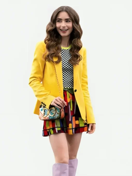 Emily In Paris Emily Cooper Yellow Blazer