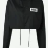 Emily In Paris Lily Collins HBA Black Logo Jacket