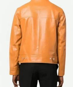 Emily In Paris Lucas Bravo Leather Jacket