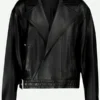 Emily In Paris S02 Camille Leather Jacket