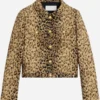 Emily In Paris S04 Camille Razat Leopard Jacket