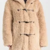 Emily In Paris S04 Lily Collins Shearling Fur Jacket