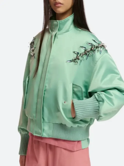 Emily In Paris S04 Mint Green Jacket