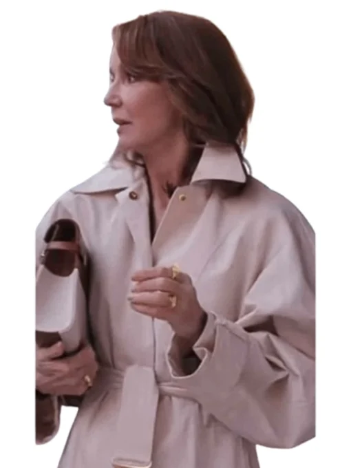 Emily In Paris S04 Sylvie Grateau Beige Trench Coat