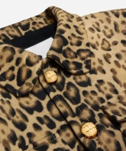 Emily In Paris Season 4 Camille Leopard Trucker Jacket