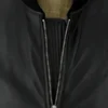 Eminem Black Leather Bomber Jacket