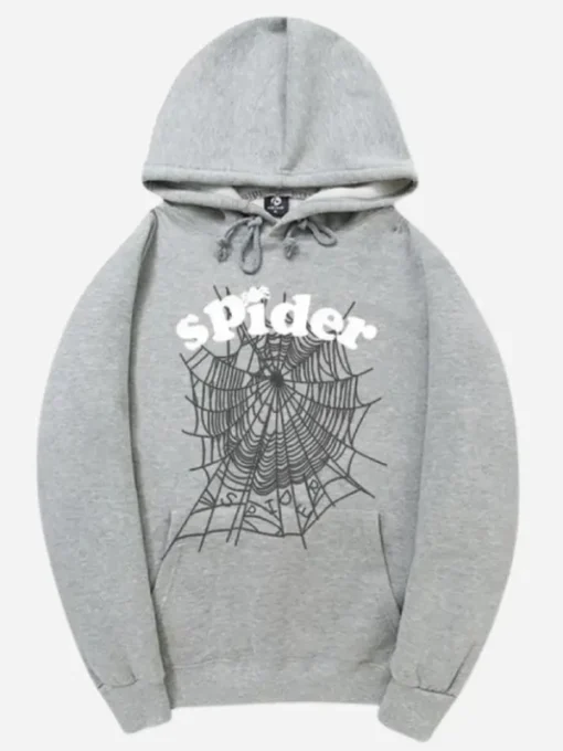 Grey Spider Hoodie