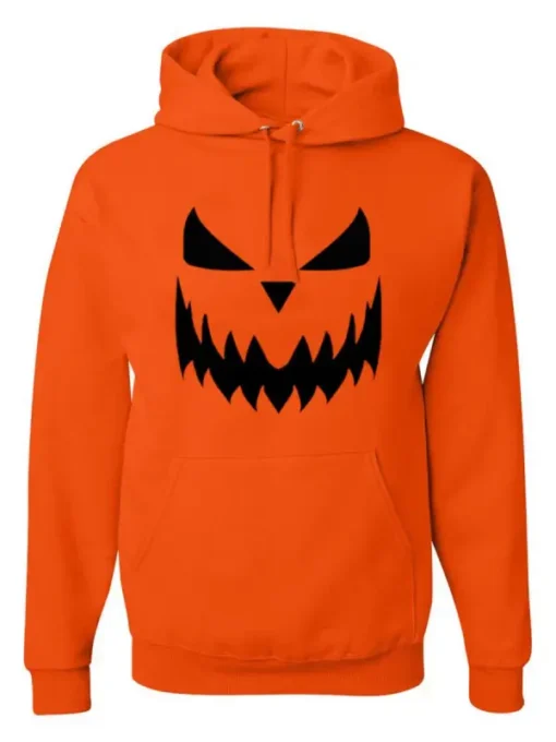 Halloween Pumpkin Face Hoodie