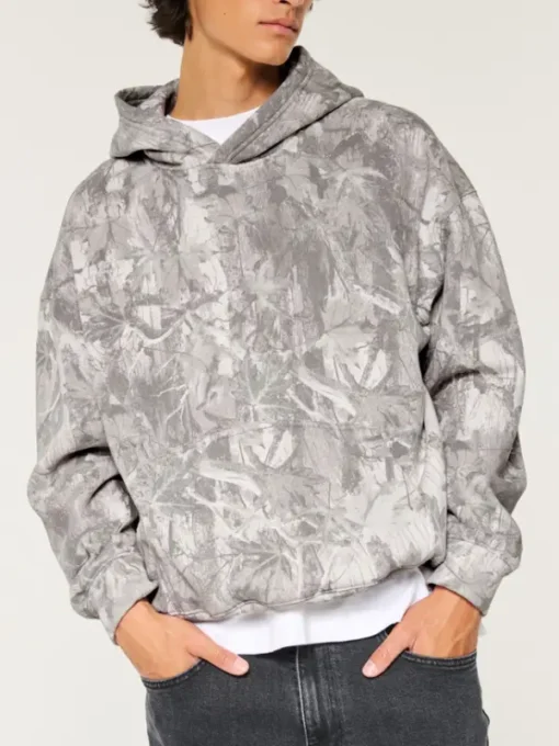 Hollister Camo Pullover Hoodie