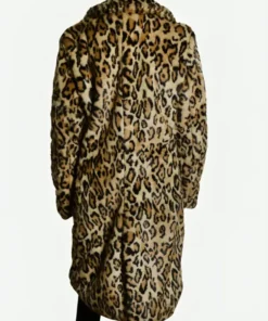 Kelly Reilly Yellowstone Cheetah Coat Back