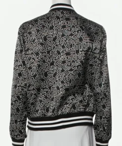 Lily Collins Emily In Paris Emily Black Bomber Jacket