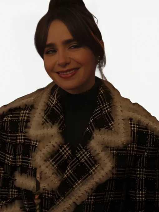 Lily Collins Emily In Paris S04 Emily Cooper Tweed