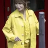 Lily Collins Yellow Jacket